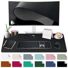 Schreibtischunterlage XXL Mauspad Tischunterlage Randnähte Rutschfest