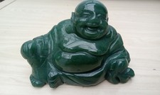 Großer grüner Jade Buddha