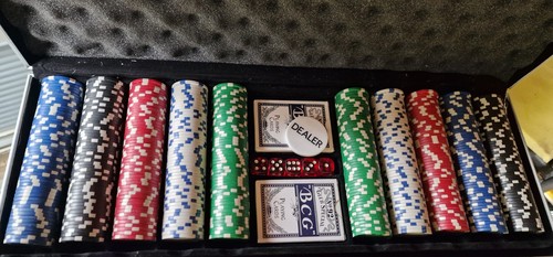 Poker chip set - chip, im