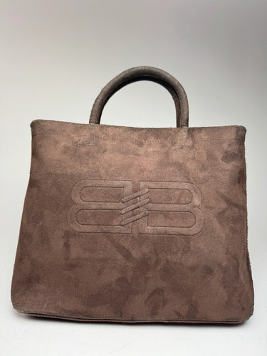 Vintage balenciaga suede bag - vintage,