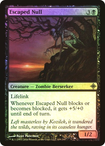 Mtg escaped null foil - -,