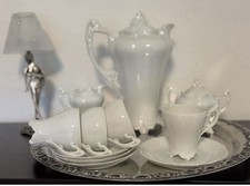 Exklusives Kaffeeservice Tettau „Daphne 1893“ – Jugendstil – 1960er Jahre