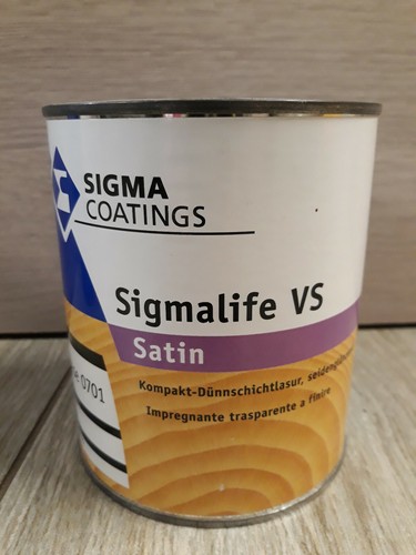 Sigma satin holzlasur - satin, 2,5l