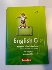 English G 21 D2 Klassenarbeitstrainer mit Lösungsheft ISBN 978-3-06-031904-6