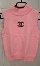 CHANEL Oberteil Gr. 36  Rosa