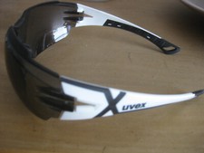 Uvex Unisex Sportbrille Sonnenbrille Sportstyle UV-Schutz Schwarz/Weiß