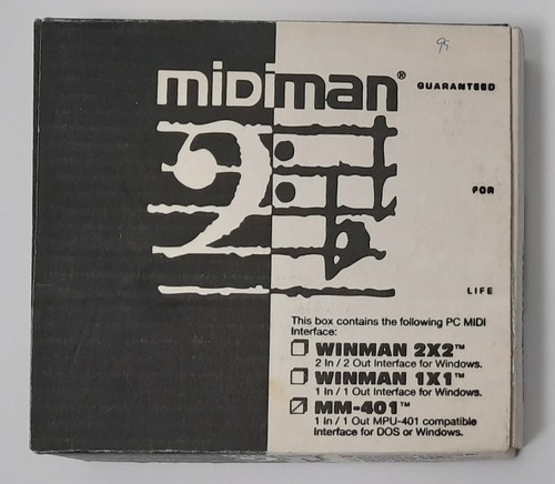 Midiman 401 mpu - midiman, mpu-401