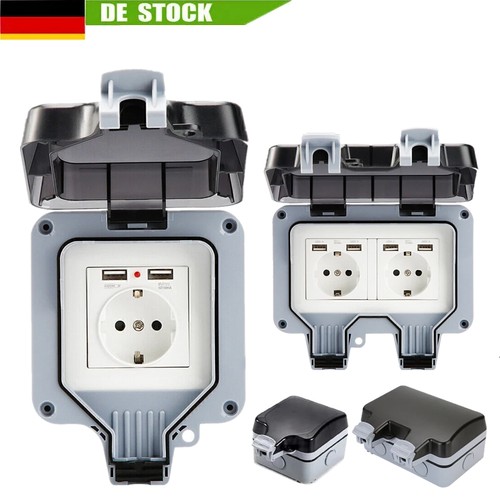 Ip66 steckdosen aufputz - ip66,