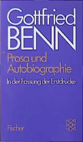 Gottfried benn gesammelte - benn.,