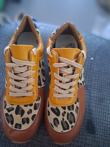 Damen schuhe mit leoparden - schuhe,
