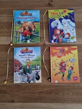 4x Erstleser Bücher Kinder Hexe Lilli zaubert Hausaufgaben, Pferdegeschichten 