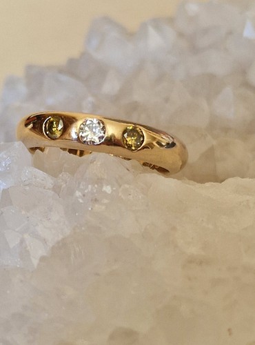 Brillantring 750 gelbgold - gelbgold, 3