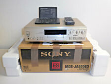Sony MDS-JA555ES High-End MiniDisc Recorder OVP w.NEU, 2x FB, 2 Jahre Garantie