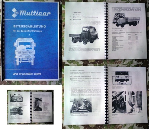 Betriebsanleitung multicar - betriebsanleitung,