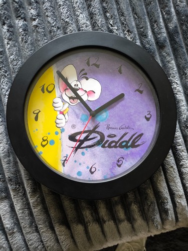 Diddl maus wanduhr top - maus,