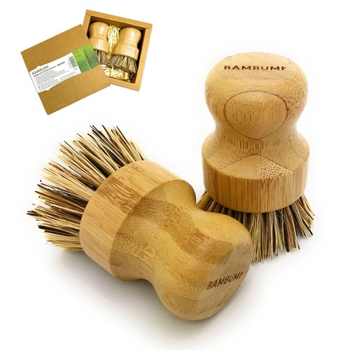Bambumi spülbürsten 2er set - spülbürsten,