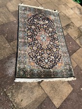 Orientteppich - Handgeknüpft Nain Sehr Fein 155 X 93 Cm Ledersaum