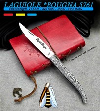 LAGUIOLE Bougna 5761 | Exquisit Französisches Taschenmesser Messer Elch Motiv