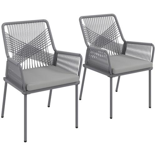 2er set gartenstuhl - 2er, rattan