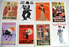 8 x CHARLIE CHAPLIN  Postkarte