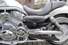 Satteltasche Leder für Harley