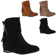 Damen Schlupfstiefeletten