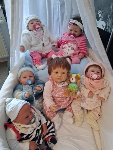 Rebornbabys inkl wiege - rebornbabys, !!!