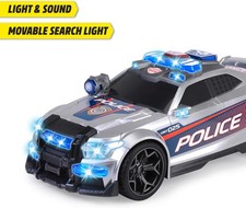 DICKIE 203308376 Polizeiauto mit Sirene und fährt