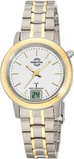Damenfunkuhr Master Time Expert komplett Titan MTLT-10752-51M bicolor elegant