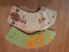 Altes Patience Kartenspiel Box