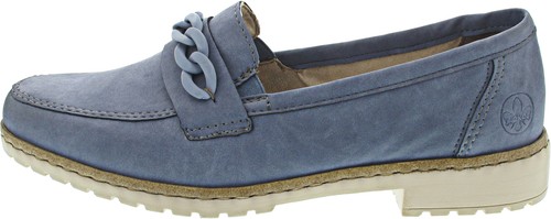 Rieker damen mokassin blau - rieker,