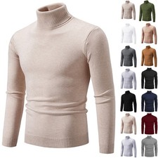 Rollkragen Pullover Herren