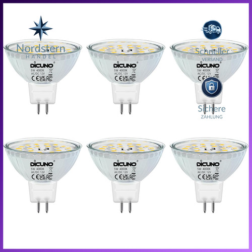 Led lampe gu5 5w - led, gu5.3