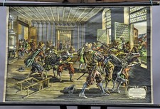 Rollkarte Wandbild Poster Geschichte Der Prager Fenstersturz 1419 