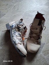 TMA Damen Leder Schuhe Gr. 39 Creme Farbe