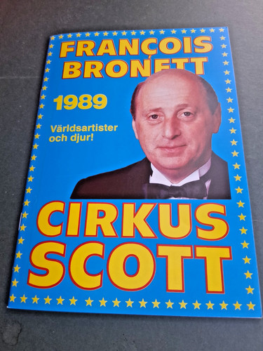 1989 programm cirkus scott - (s),
