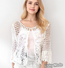 Italy Oversized Netz Pulli