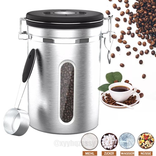 Edelstahl kaffeedose - 1,8l,
