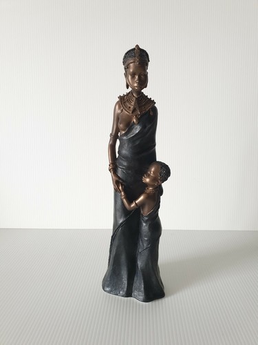 Dekofigur massai mutter mit - dekofigur,