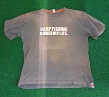 diem Angling Clothing "CARP FISHING RUINED MY LIFE" in XL Angeln Karpfenfischen