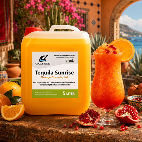 Slush eis sirup - sirup, orange