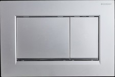 Geberit Sigma 30 Drückerplatte Chrom glänzend/matt