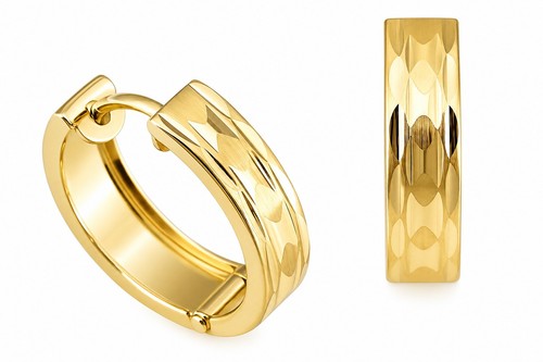 Klappcreolen creolen gold - klappcreolen,