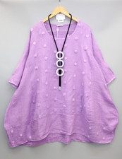 Moonshine  Leinen Tunika Kleid