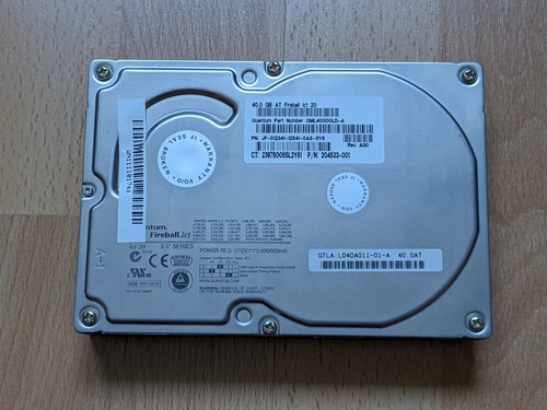 Quantum fireball lct20 gb - fireball, 40