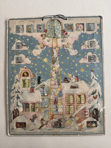 Orig antiker adventskalender - orig,