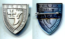 Tagungsabzeichen "KLJB Bundesdelegierten Tagung Weingarten 1957"