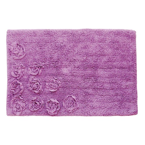Badematte rosen rosa - badematte,