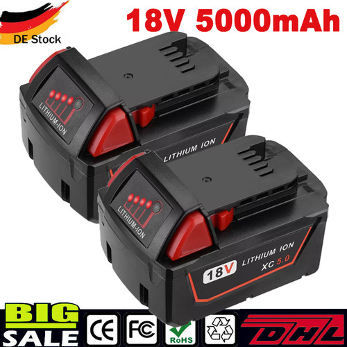 Akku 18v 0ah m18 für - 5,0ah,