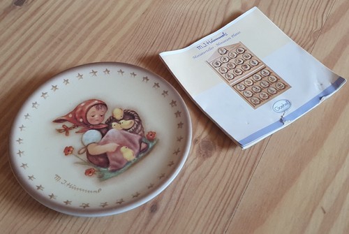 Original hummel miniaturteller - original,